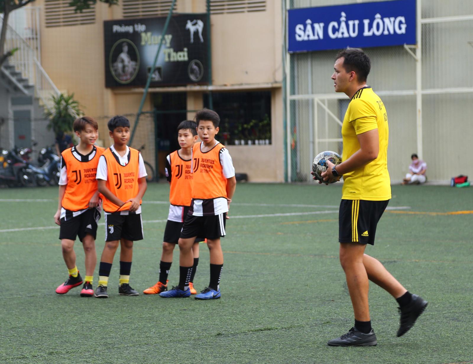 Youth training session